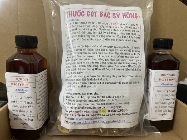 Thuốc gút Bác sỹ Hồng