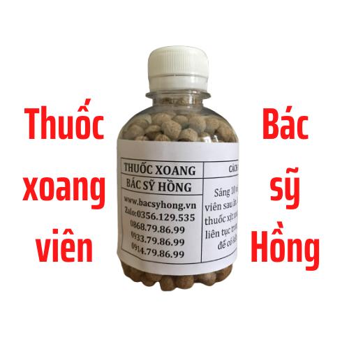 Thuốc xoang Bác sỹ Hồng dạng viên